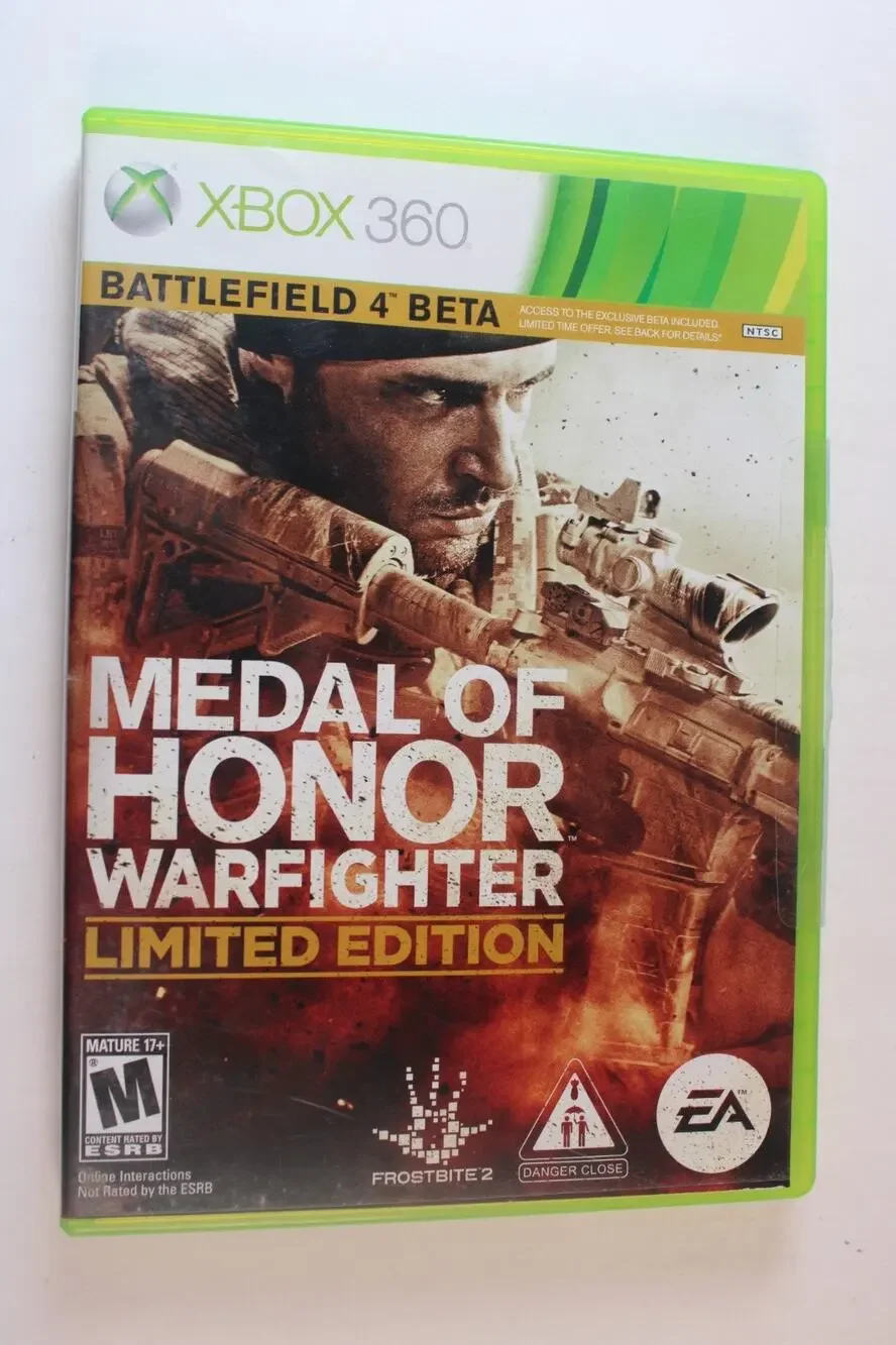 Medal of Honor: Warfighter Limited Edition (Xbox 360, 2012) Complete Tested